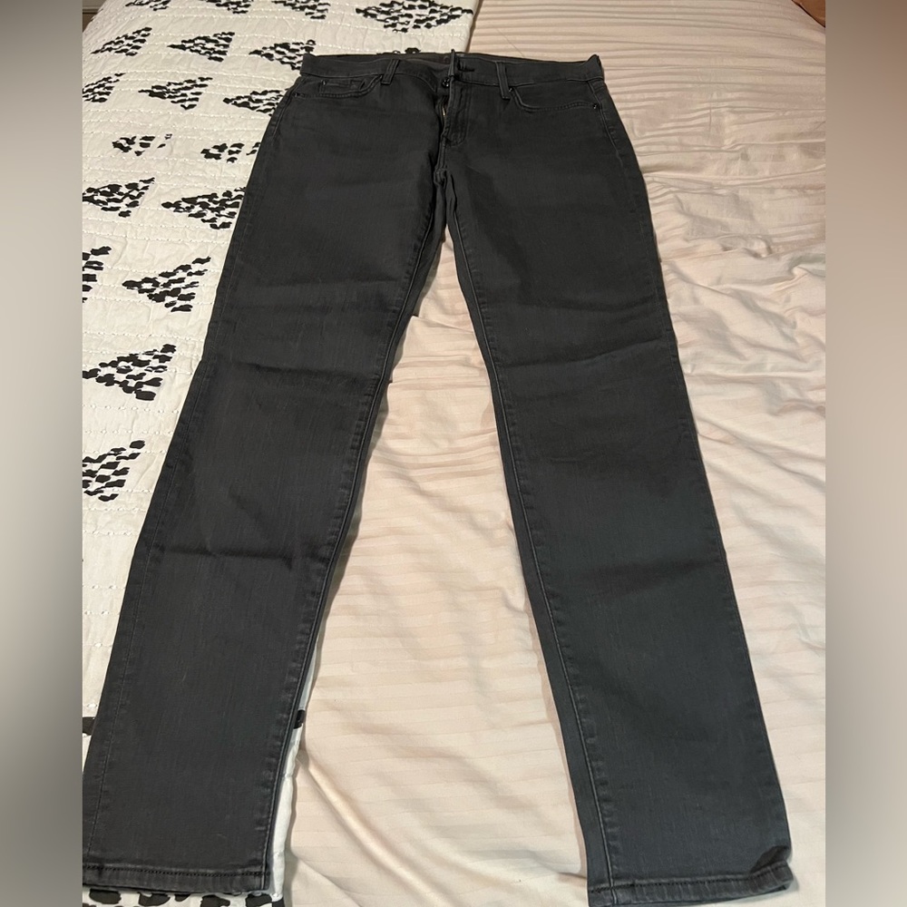 Seven for all Mankind gray wash jeans guenivere size 32